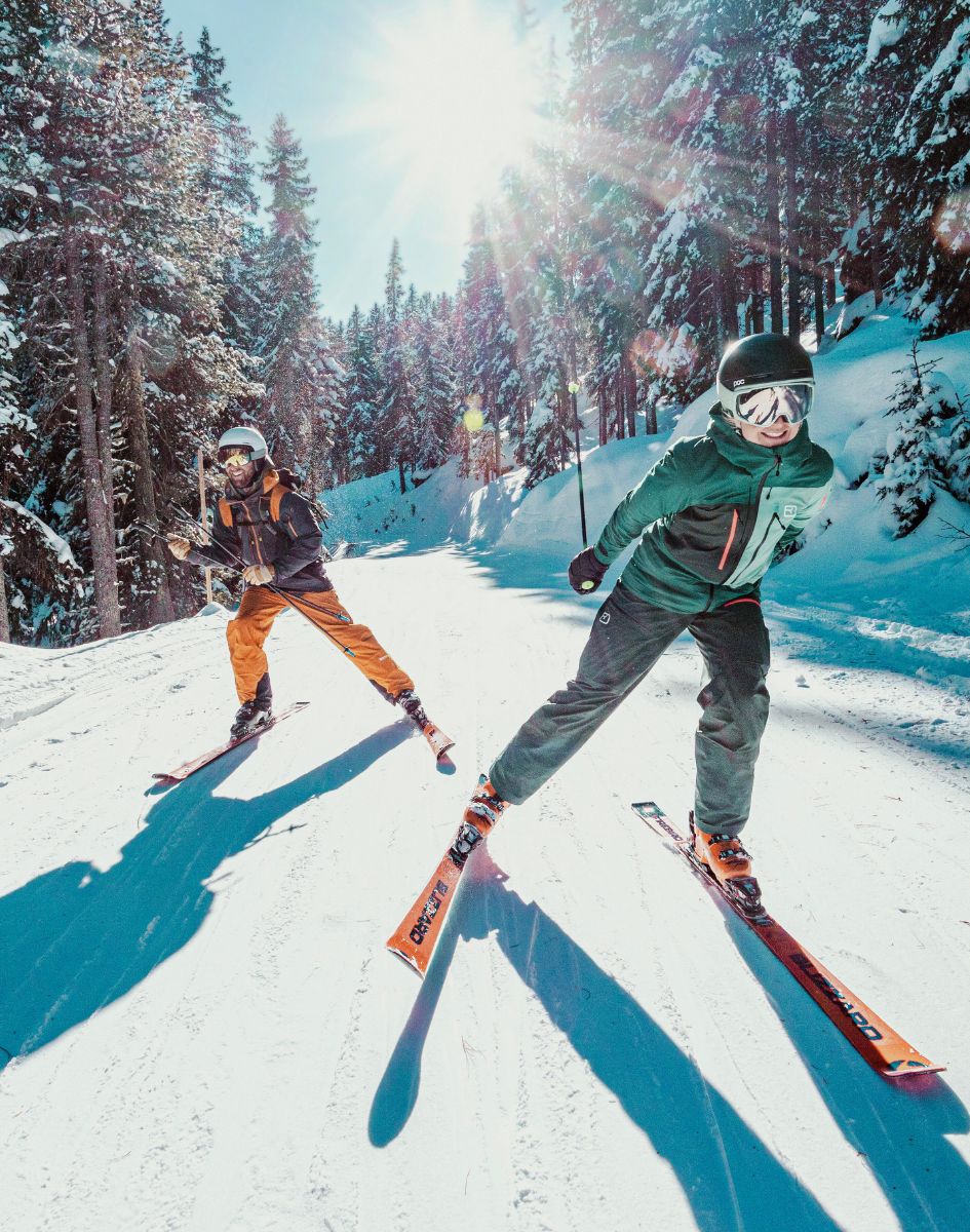Skiurlaub im Zillertal Rasante Skiabfahrt