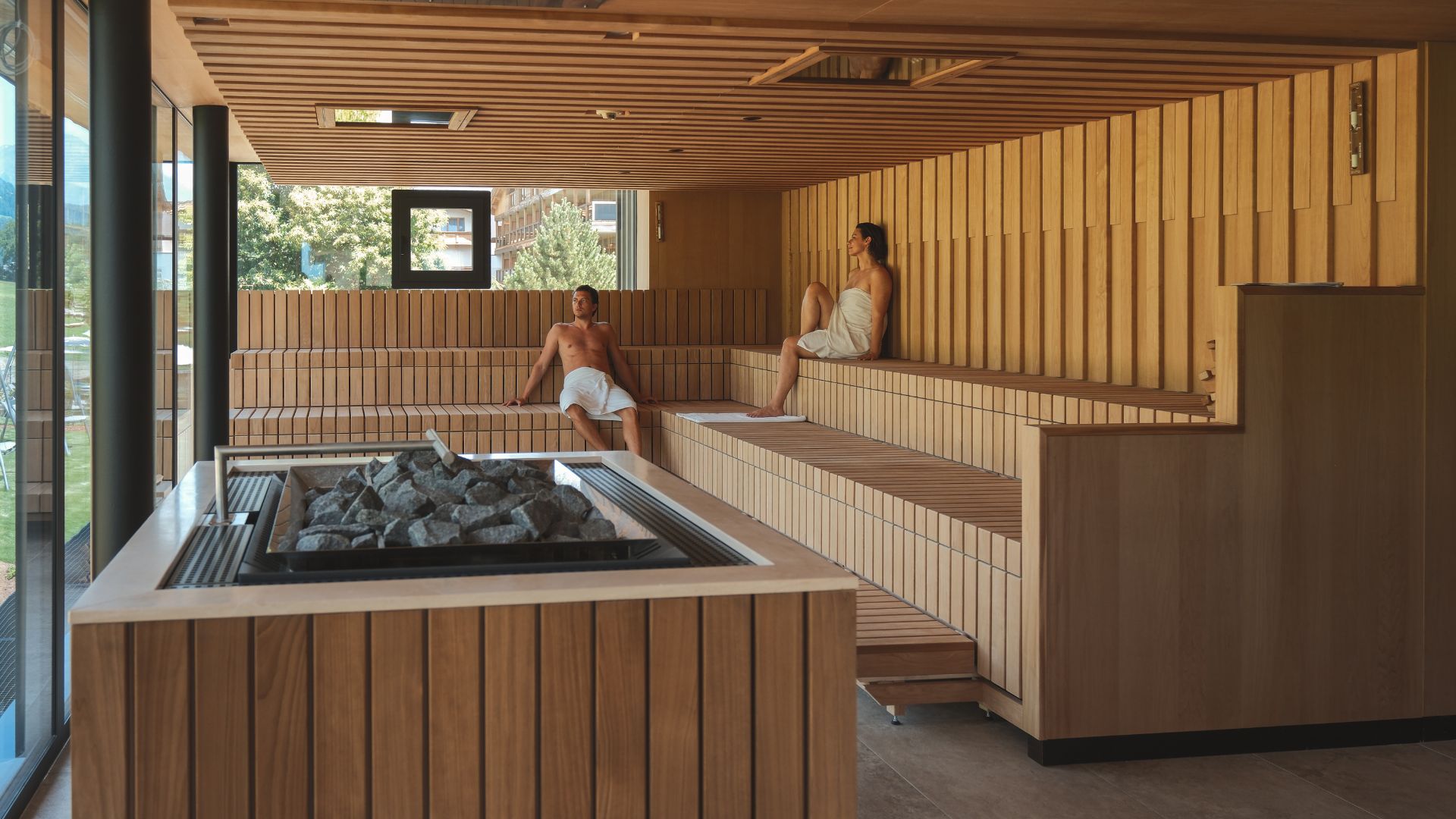 Saunaerlebnis im Hotel Held Zillertal